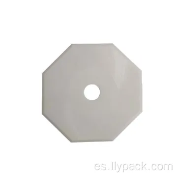 Máquina de corte de tela Hoja de cerámica de circonía octogonal